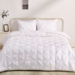 Amazon Basics King Pinch Pleat Down Alternative Comforter Review